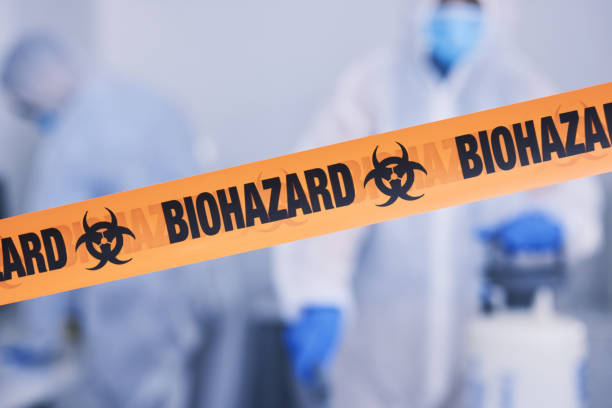 Professional Trauma Scene Cleanup technician working in Beach City, TX